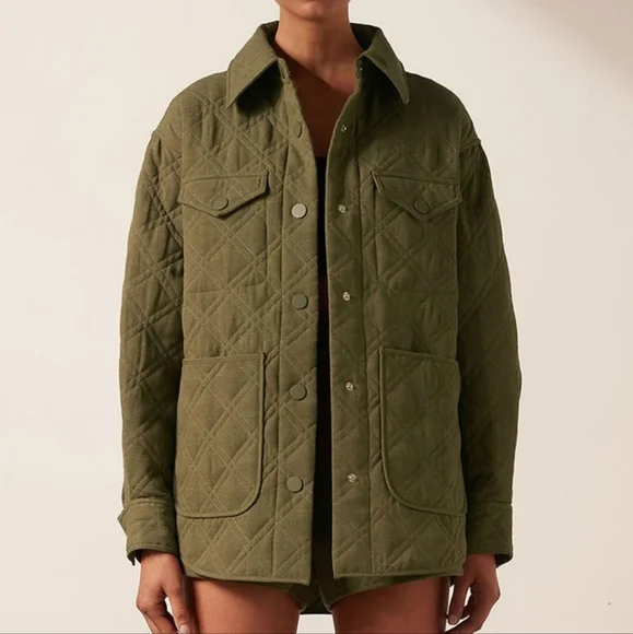 Shona Joy - Alessia Oversized Quilted jacket - 16 - Picture 1 of 5